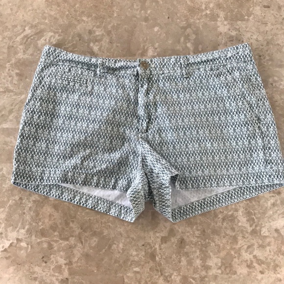 GAP Pants - Gap summer shorts geo print green